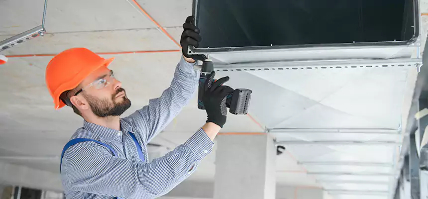 Roof Cap & Exterior Hood Lint Buildup Removal – Corona